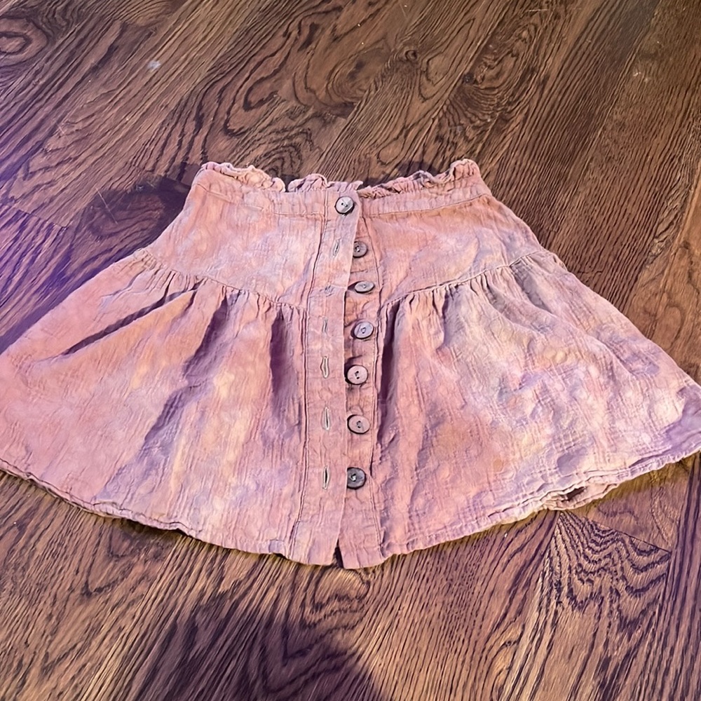 brown micro mini skirt